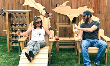 Michigan designer makes a ‘beer chair’