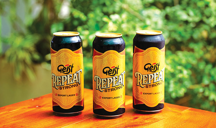 Geist launches export-style lager