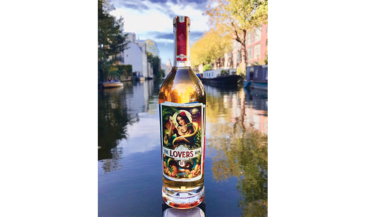 Lovers Rum combines styles of five distinctive rums