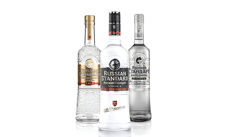 Russian Standard vodka now in India