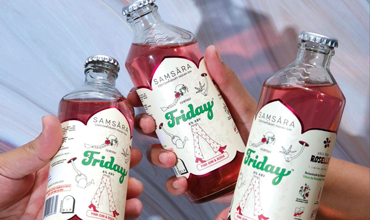Samsara gin-n-soda RTD adds fizz