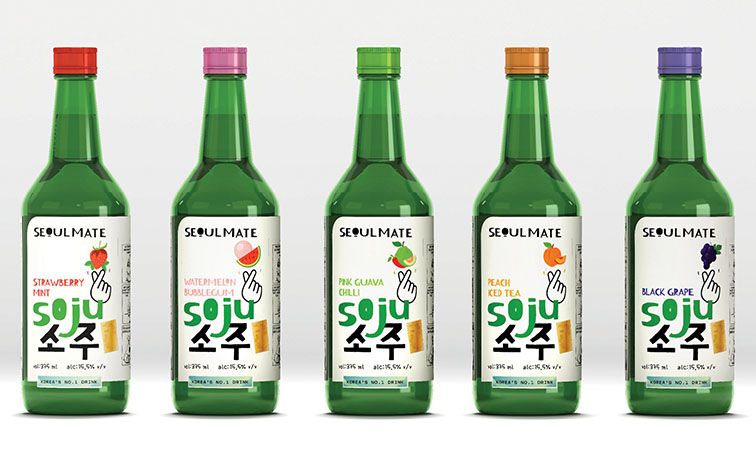Nuvola launches Seoulmate soju