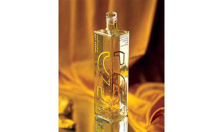 Smoke vodka now with Liquid Gold!