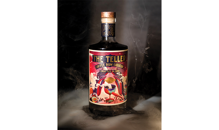 The Teller is a coffee rum liqueur