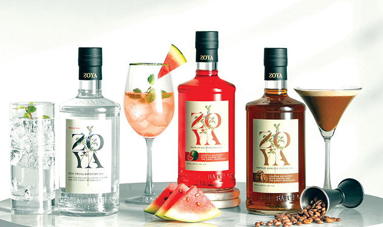 Zoya gin adds watermelon, coffee flavours