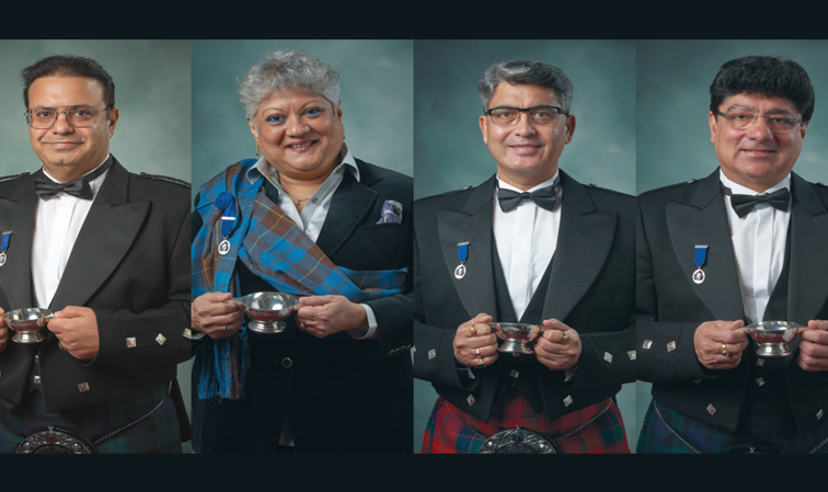 Diageo honours four whisky icons from India