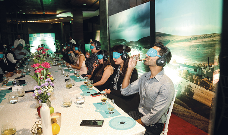 Glenlivet whisky tasting with a twist