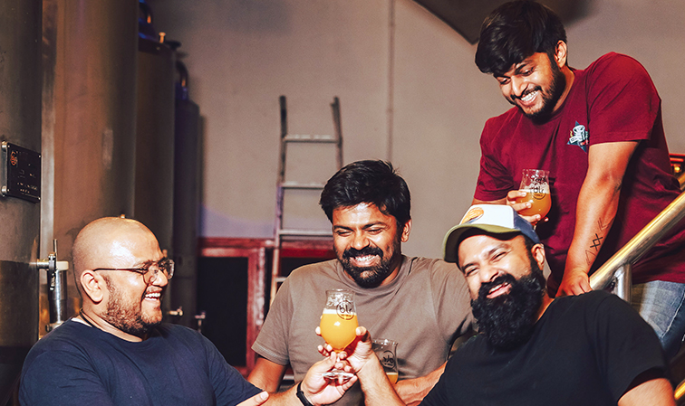 A blonde in South India?