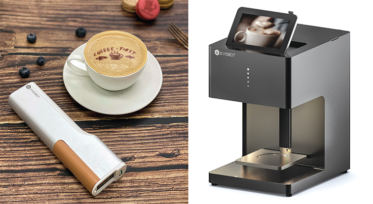 Customised printing on cocktails