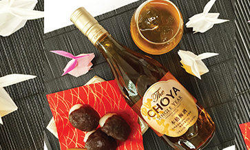 Exquisite Choya liqueurs from Japan