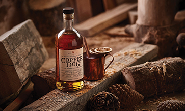 Copper Dog Whisky a blend of eight single malts
