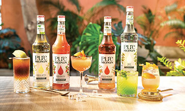 Monin launches ‘Pure’ no-sugar flavours