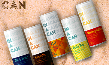 Cocktails crafted in cans
