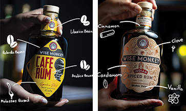 Wise Monkey rum from Mauritius’ shores