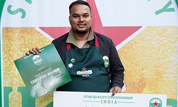 Viraj takes Heineken challenge to Amsterdam