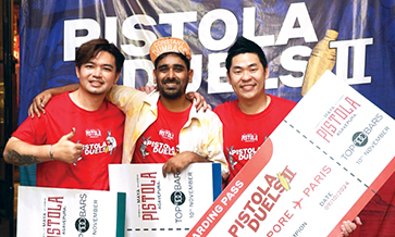 ‘Pistola Duels’ sees winners from India, Singapore, Thailand