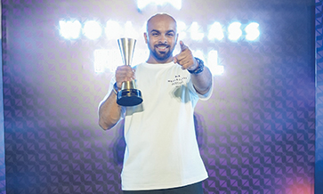 Lair’s Navjot Singh tops World Class India